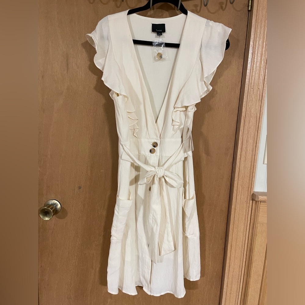 LUMIERE- casual button up dress